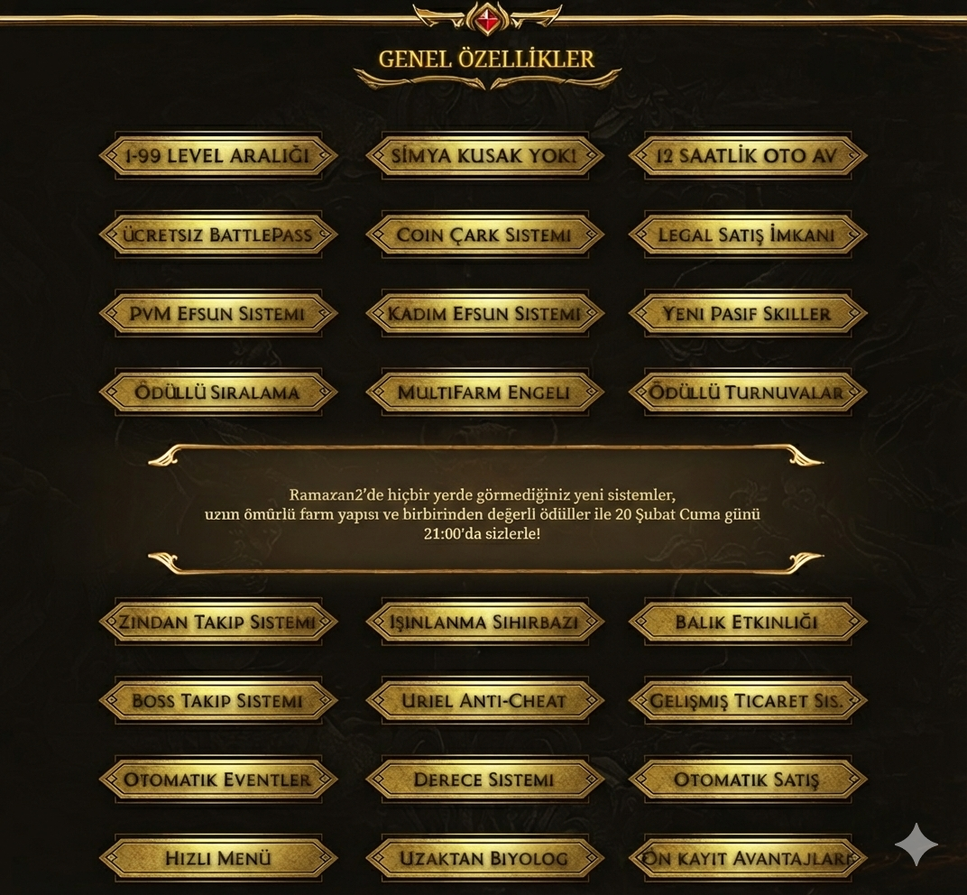 Ramazan2, Ramazan2 pvp